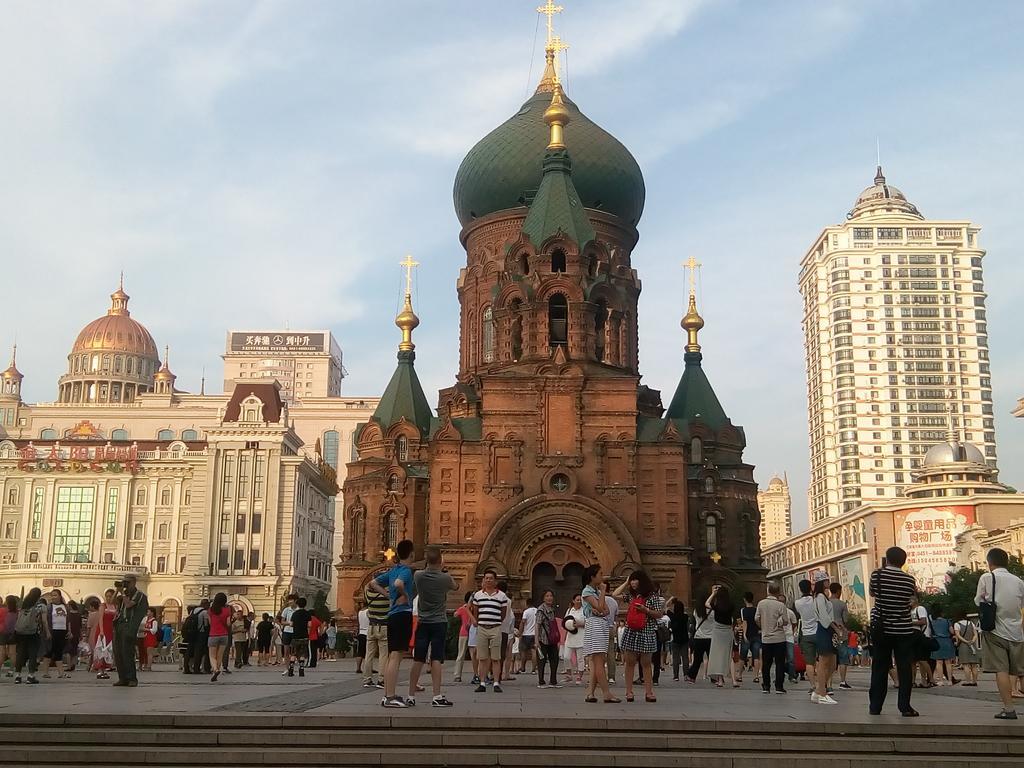 Harbin Lily Holiday Apartment Central Avenue Exterior photo
